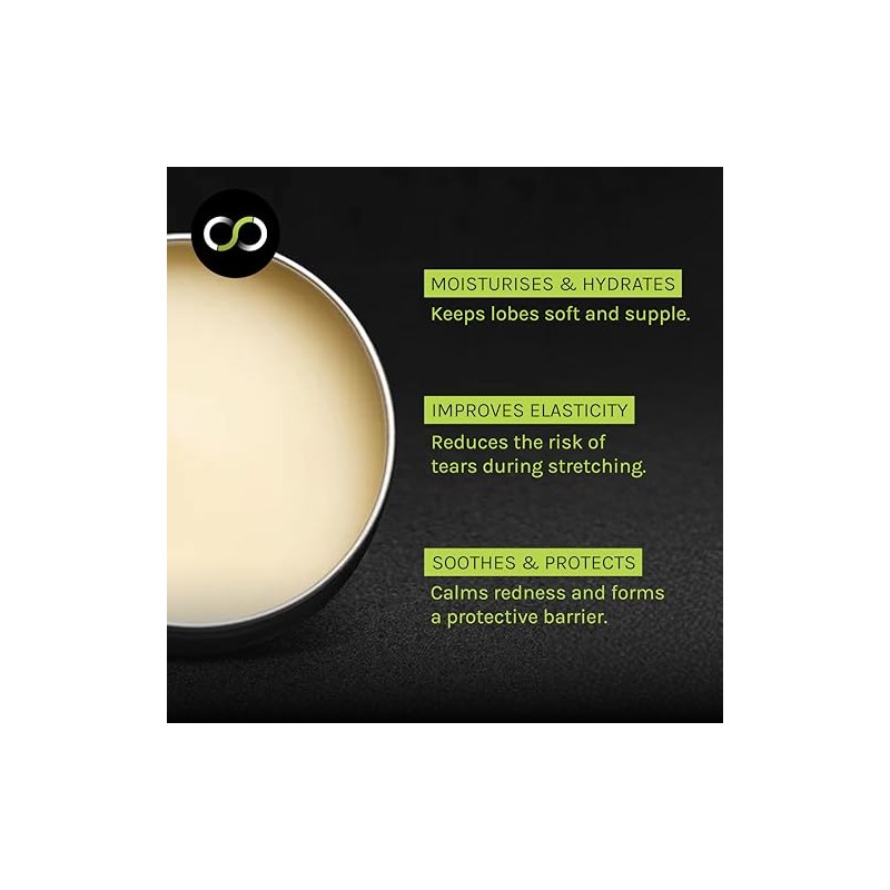 Stretch It - Premium Ear Stretching Balm, Lobelove Ear Stretching