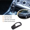 DIYUCAR Carbon Fiber Style ABS Plastic Gear Shift Head Cover
