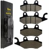Caltric Front Brake Pads for Kawasaki Teryx 800 Krf800 /