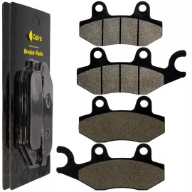 Caltric Front Brake Pads for Kawasaki Teryx 800 Krf800 / Teryx4 800 Krt800 2014-2016