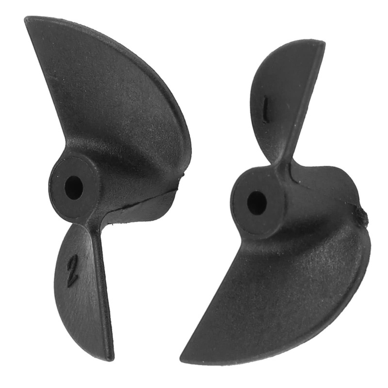 RC Boat Propellers, Durable Nylon 2-Blade Set, Remote Control Propellers