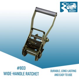 Big Muddy 4 Pack Off-Road TIE Down KIT (12 FT, Blue)