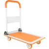 YLIEHS Sturdy and Versatile Push Cart Dolly, Folding Hand Truck