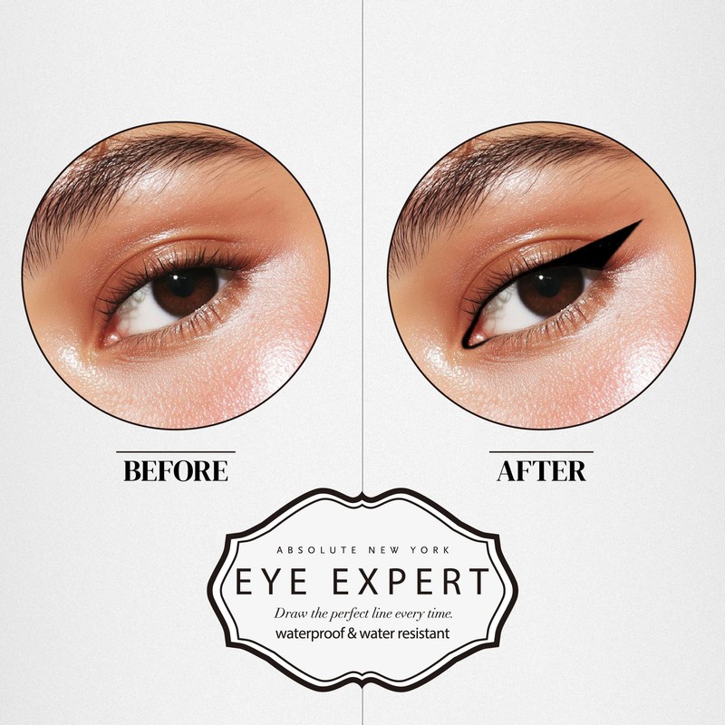 Absolute New York Super Slim Angled Tip Double Ended Liner