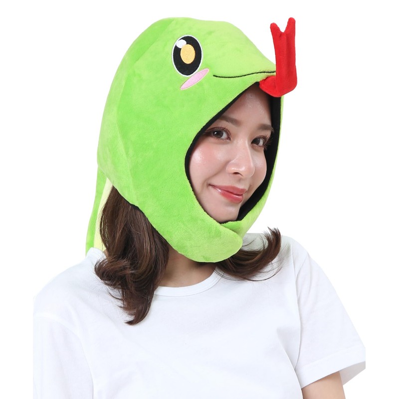 [SAZAC] Kigurumi Deluxe Cap Hat Animal 2025 Zodiac Snake