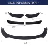 Unbranded For Dodge Magnum Front Bumper Spoiler Splitter Body Kit