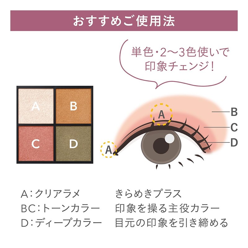 Kiss Me Ferme Styling Eye Palette, 03 Veil Linen, Eye