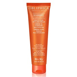 Obliphica Professional- Crema para peinar Obliphica Seaberry: control del frizz, reparación de daños, tratamiento para el cabello y el cuero cabelludo 5