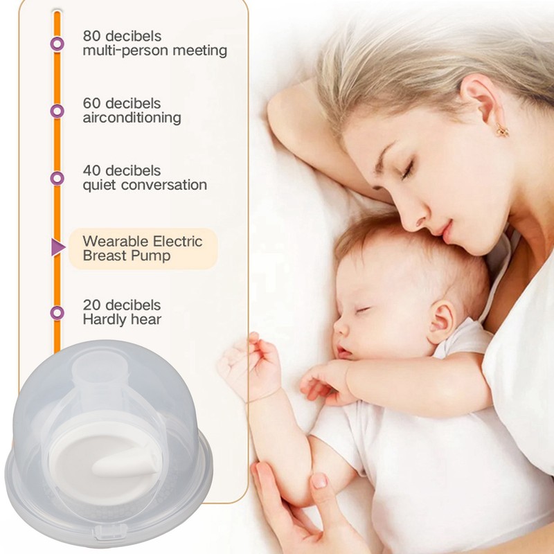 Breast Pump Double Wearable Breast Pump Portable Touch Screen Large