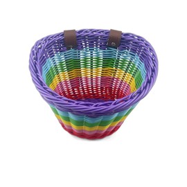 EIRONA BASKETR Bicycle Handlebar Basket for Children's Bicycle, Balance Bike, Scooter, Tricycle, Bicycle Storage with DIY Sticker