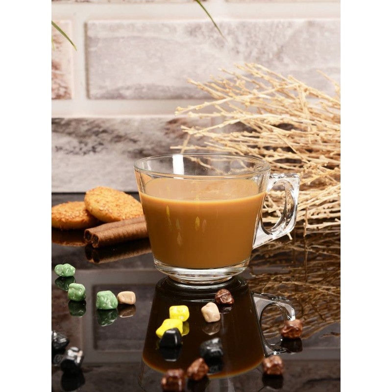 Pasabahce 12-Piece Vela Cups With Saucers Set