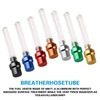 MUZHUPGUZ 7 pcs Motorcycle Breather Hose Gas Fuel Tank Cap
