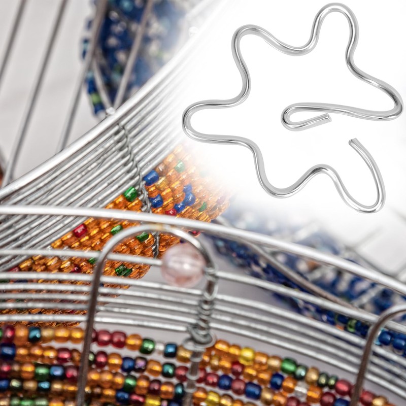 QWORK® Craft Wire, 3 mm x 10 m Silver Aluminium