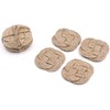 Roorkee Instruments India Jute Rope Coaster Set of Four-Nautical Gift-Beach