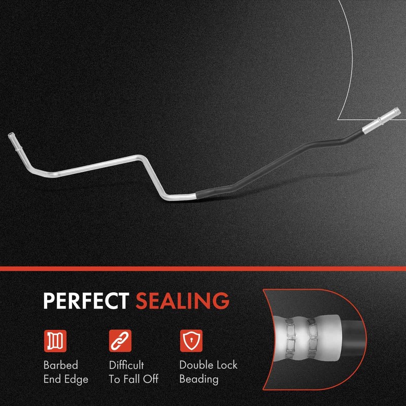 A-Premium Power Steering Return Hose Line Assembly Compatible with Honda