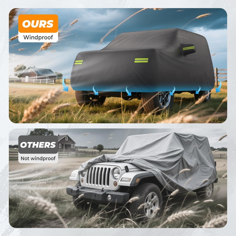 KAKIT 6 Layers Heavy Duty Covers for Jeep 2007-2020 4