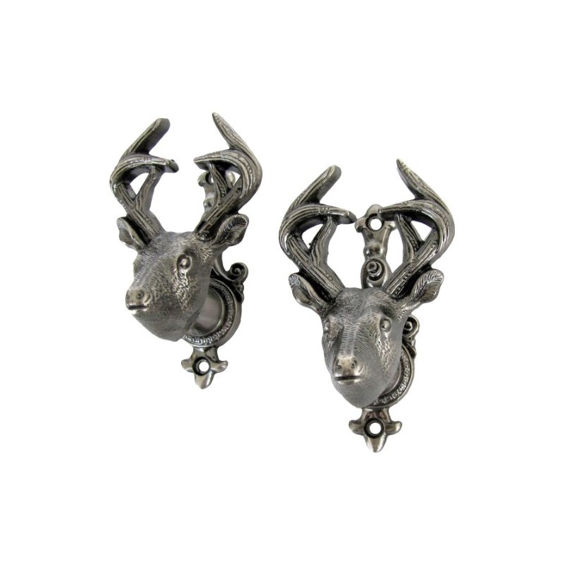 TG,LLC Treasure Gurus Buck Deer Wall Mount Weapon Hooks
