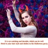 Holibanna Devil Horns Headband LED Light Up Hairband Red Demon