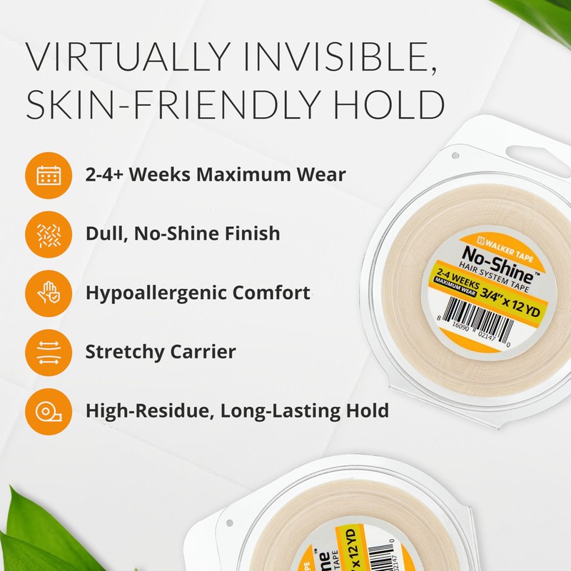 No Shine Bonding Double Sided Tape 3/4" x 12 Yard