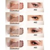 Erinde Single Glitter Eyeshadow, Highly Pigmented and Long-Lasting Eyeshadow, Soft