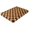 FYCTIO Wooden Cutting Boards for Kitchen, Checkered Cutting Board 1.2"