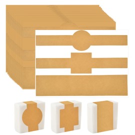 120 Pack Soap Labels for Homemade Soap Soap Labels Stickers Handmade Soap Packaging Brown Kraft Soap Labels Soap Wrappers Letter Size Sheet for Homemade Soap Packaging Supplies