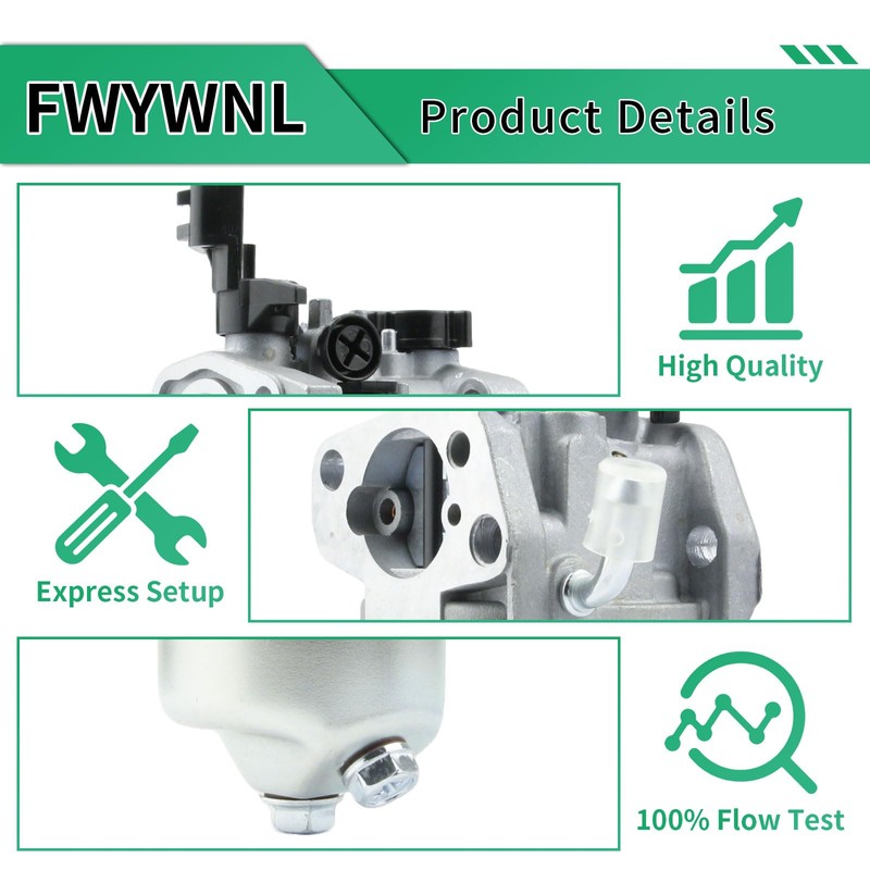 FWYWNL 0K10460114 Carburetor for Generac 00715040K10460114
