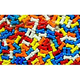 Bayside Candy - Candy Bones - Funny Bones - Candy Bonzz - Dog Bone Shape Candy (1LB)