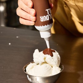 Colour Mill Chocolate Drip Easy-Melt Drizzle for Desserts, 125 Grams Chocolate