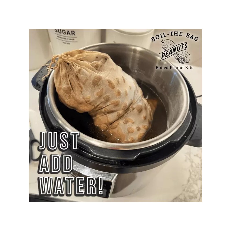 Boil-The-Bag Peanuts Boiled Peanuts: Porter's (almost famous) Boil-The-Bag Peanuts [4