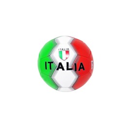 Italy Football for Training or Match Colour Green White Red Shield Tricolour Size 5