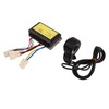 2PCS Set DC Motor Speed Controller and Thumb Throttle Motorcycle