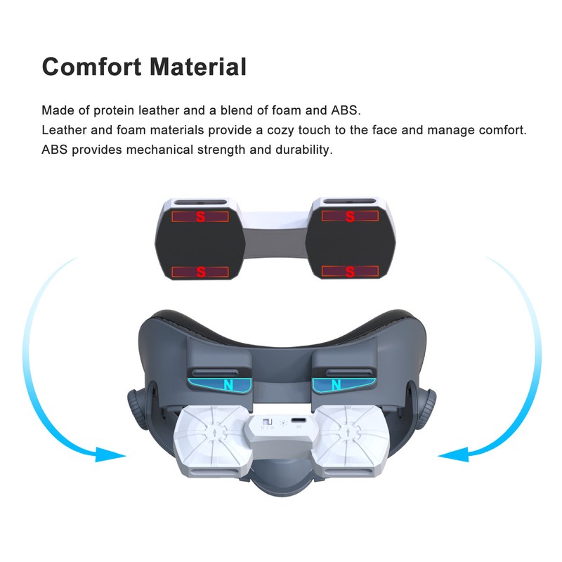 VR Cooling Face Pad Replacement Soft Comfortable VR Face Pad