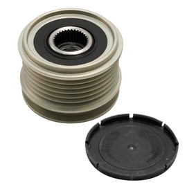 JUUDDENPARTS 022903119C Alternator Overrun Pulley, Replacement for Skoda Fabia I (6Y) Replacement for Seat Alhambra I (7V), Replaces 022 903 119A 022 903 119C