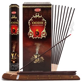 Oud Incense Sticks and Incense Stick Holder Bundle Insence Insense Hem Incense Sticks