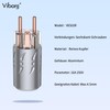 Viborg 1x High End HiFi Schuko Plug Power Plug to