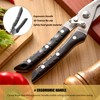KUNIFU Poultry Shears, All Purpose Heavy Duty Kitchen Scissors For