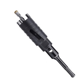 1-3/8 inch (35mm) Dry Diamond Core Drill Bit with SDS Plus Adapter, Concrete Core Drill Bit for Dry/Wet Drilling Granite Marble Masonry Concrete Brick Stone and Block (35mm (1-3/8 inch))