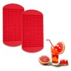 Gadgetime USA Tiny Cavity Silicone Ice Cube Tray (2 pack)