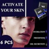 6PCS Mens Face Mask Set,Face Masks for Men,Skincare Gift Set