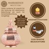 Lamisa Oriental Table Lamp Handmade Metal in Copper