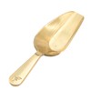 Alipis 3pcs Brass Shell Tea Spatula Mini Spoon Individual Cereal