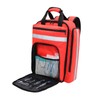 First Aid Bag Multi-Pocket Empty Emergency Backpack First Responder Trauma