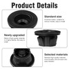 Pack of 5 rubber engine cover clips for engine cover,