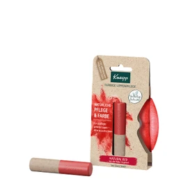 Kneipp Coloured Lip Care Natural Red, Natural Care & Colour for Nourished Tinted Lips 35 g