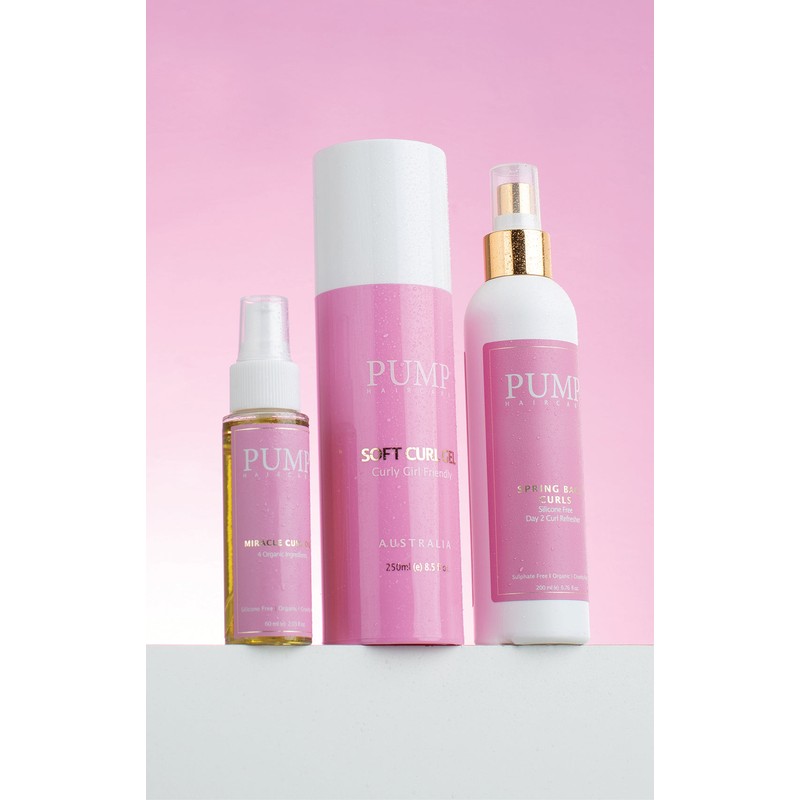 Pump Haircare Soft Curl Gel 250ml