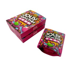 10 Bags and 10 Boxes, 1 Special Cartoon Pattern, Resealable Candy Bags, Gummies Bags, 5 x 4 Inch Storage Baggies, Treat Bags, Cookie Bag (green)