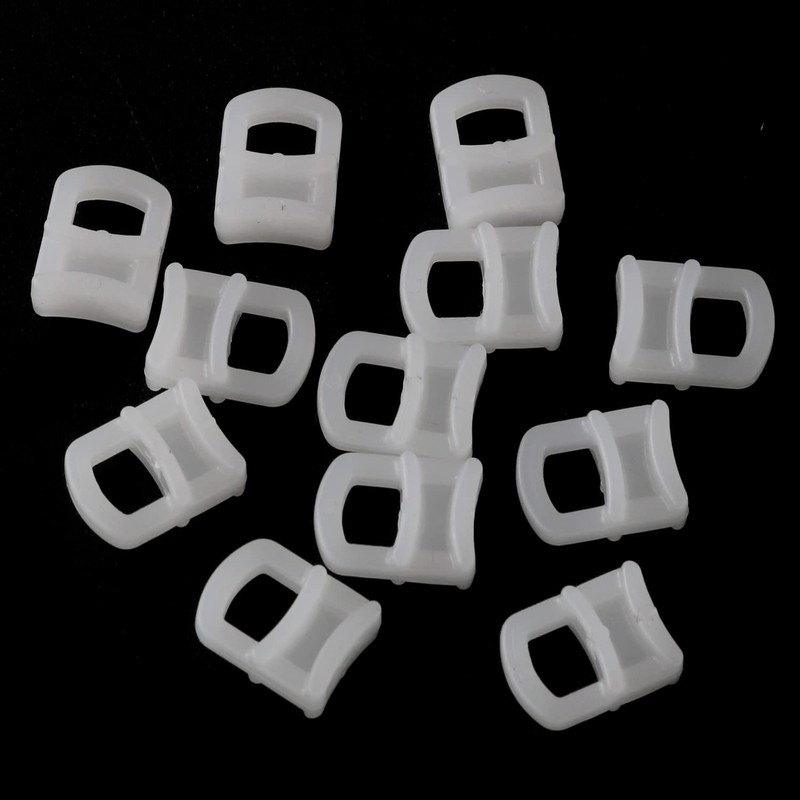 ZZLZX Sliding Eye Carrier 12PCS Eye Type Curtain Slide, Curtain