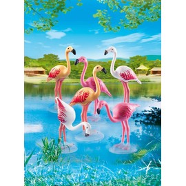 Playmobil Flock of Flamingos Building Kit