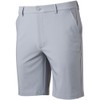 Greg Norman Men's Flat Front Stretch Tech 9In Golf Shorts
